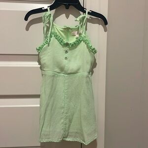 Light green dress 2T